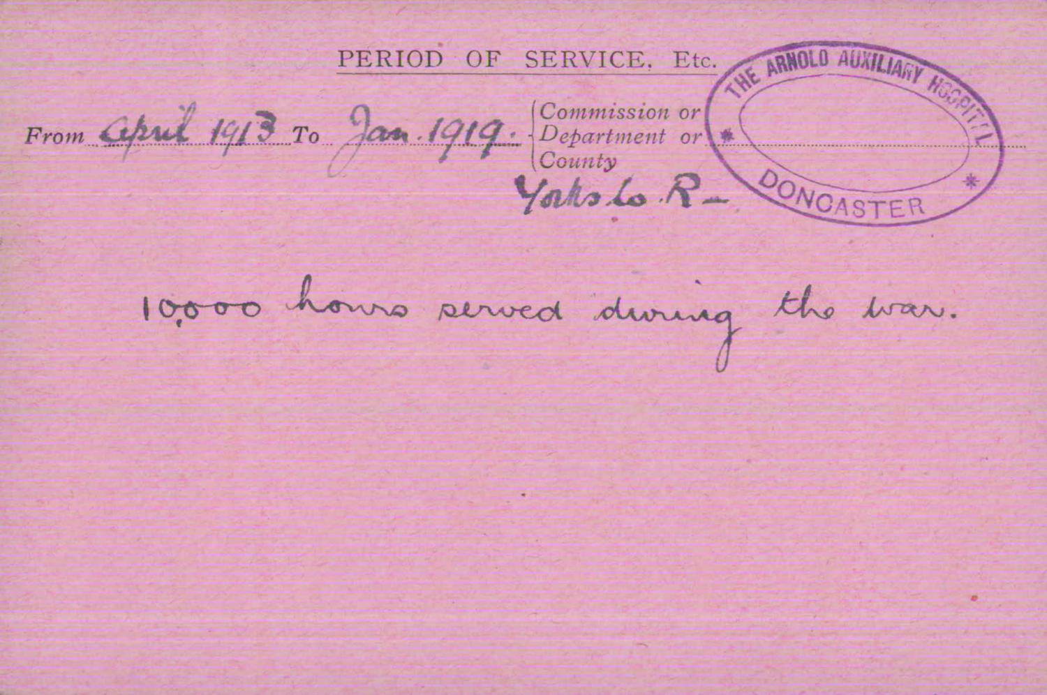 Pickering Alice Nurse Card (Red Cross) 2